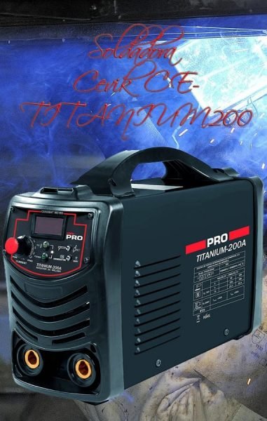 Soldadora Inverter CEVIK CE-TITANIUM200 ⭐ El Tanque Soldador