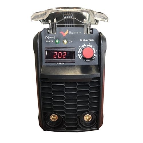 equipo de soldado inverter Rajotero 200 AMP, Soldador Inverter Rajotero Profesional MMA-200 DC, soldadora inverter, soldadorainverter.org