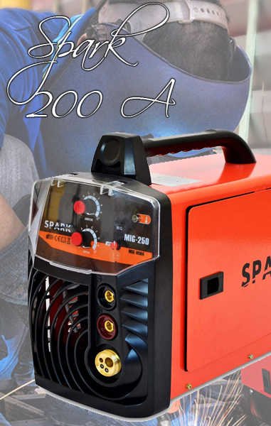 🥉 Soldador Inverter de Hilo Continuo SPARK 200A Mig Mag MMA 2020