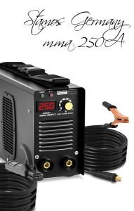 Soldadora Inverter Stamos Germany SMMA 250, Stamos Germany SMMA 250, precio Soldadora Stamos Germany, soldarora inverter, soldadora inverter 2019, mejor soldadora stamos germany