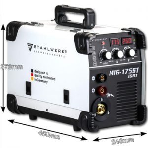 Soldadora Inverter Stahlwerk Cold Plasma Wig 175 ST IGBT, Soldadora Inverter Stahlwerk Tec Amp, soldadora inverter, Stahlwerk 2020, grupo de soldar inverter, Synectic Tec, Telwin