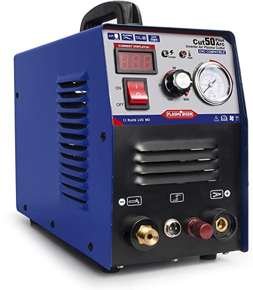 SUSEMSE  Piloto arco plasma cortador CUT50P 50A 220V no-Touch digital