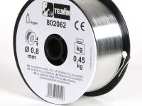 Telwin 802062 - Bobina de hilo aluminio Ã˜ 0,8 (0,45 kg), Gris