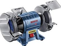 Bosch Professional GBG 60-20 - Esmeriladora de banco (600 W, doble muela, Ã˜ de disco 200 mm, 3600 rpm, en caja)