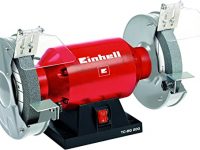 Einhell TH-BG 200 - Esmeriladora, disco 200 mm, 400 W, 230 V, color rojo y negro