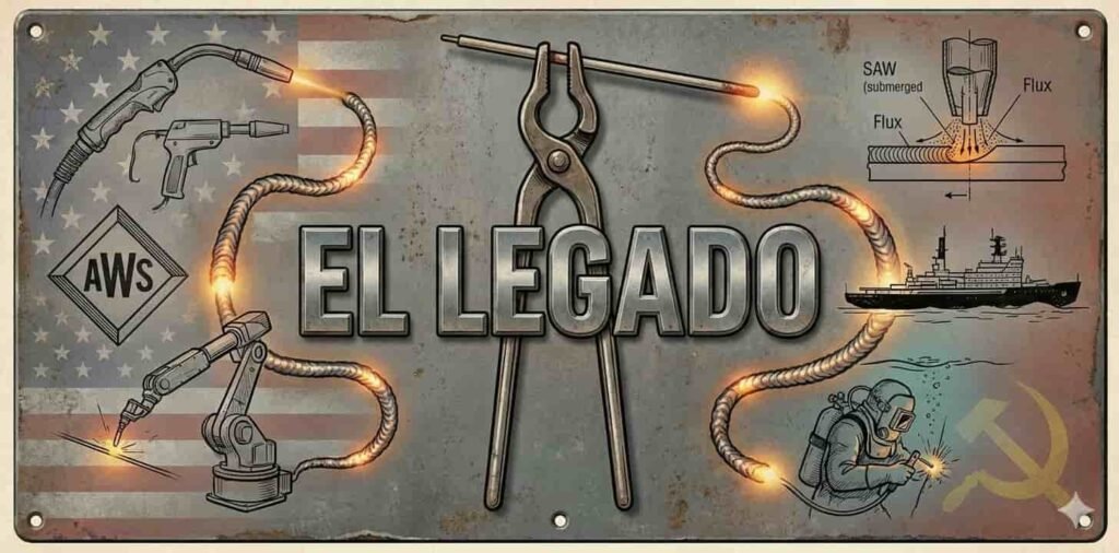 rivalidad entre Estados Unidos y la Unión Soviética en el contexto de la soldadura El Legado