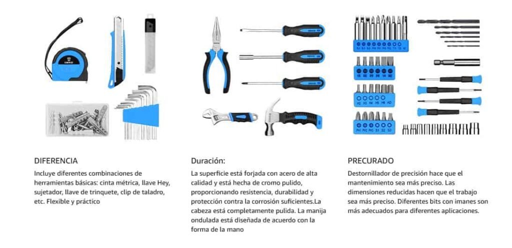 ANÁLISIS COMPLETO SIT-OS: DEKO 126 Piezas con Taladro 8V